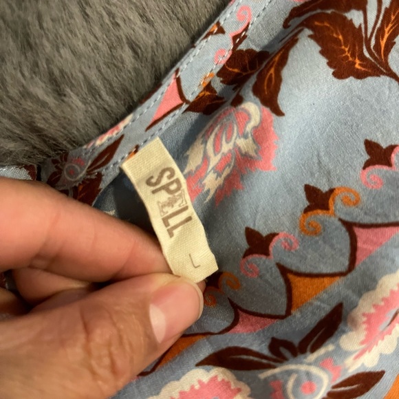 🌺🌸Spell & The Gypsy Collective SPELL PANDORA GOWN AQUARIUM🌸🌺 - Picture 9 of 10